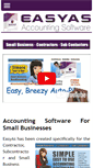Mobile Screenshot of easyasaccountingsoftware.com
